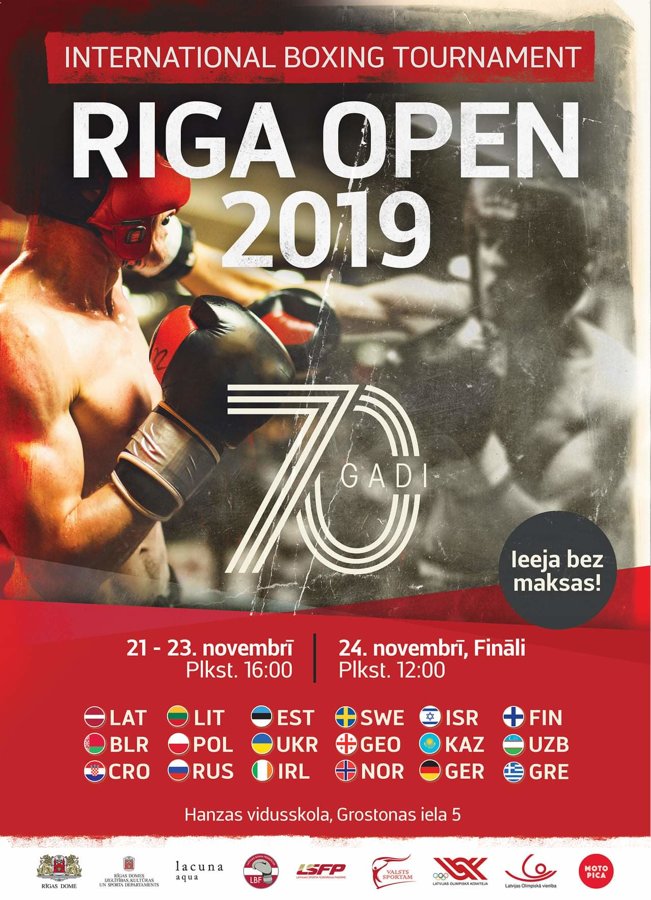 Riga Open boksa sacensības