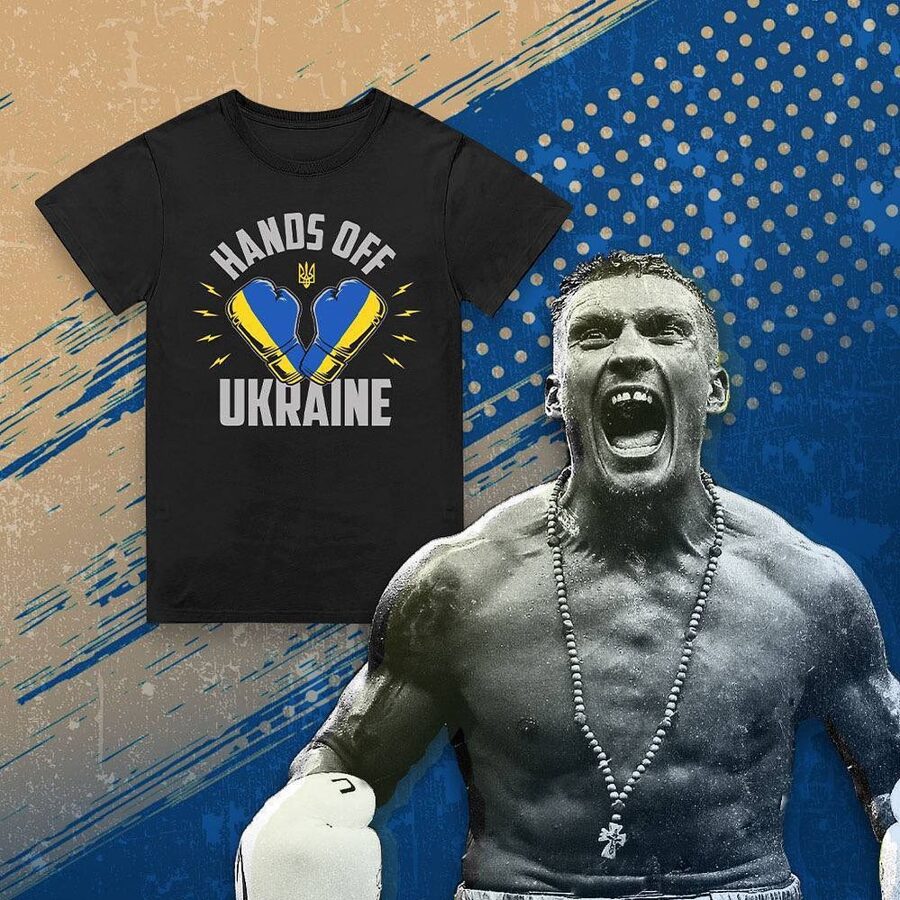 We stand with Ukraine USYK